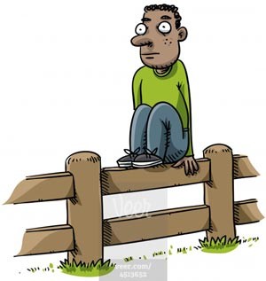 selling the sizzle part 3 - a boy setting on fence ESL Selling The Sizzle