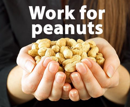 selling the sizzle part 5 - hands full of peanuts ESL Selling The Sizzle